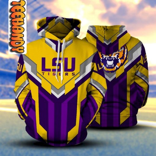 LSU Tigers football Premium 3D Hoodie