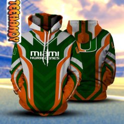 Miami Hurricanes Premium 3D Hoodie