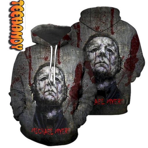 Michael Myers Killer in Halloween Night Hoodie