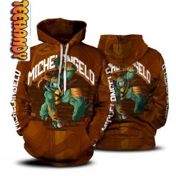 Michelangelo Ninja Turtle 3D Hoodie