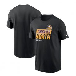 Minnesota Vikings 2022 NFC North Division Champions Locker Room Trophy Collection T-Shirt