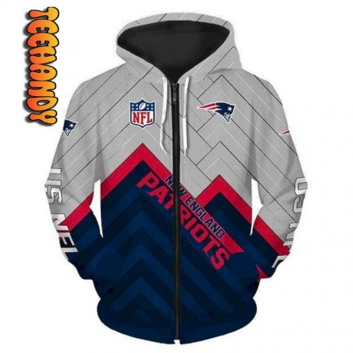 New England Patriots NFL Shirts 3D Hoodie