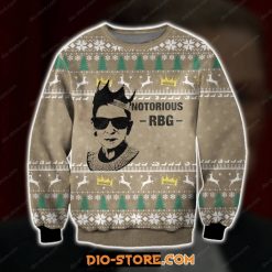 Notorious RBG Ugly Christmas Sweater