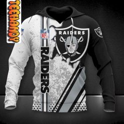 Oakland Raiders 3D Football NFL Hoodie