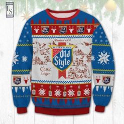 Old Style Beer Ugly Christmas Sweater