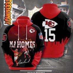 Patrick Mahomes Ii Kansas City Chiefs Hoodie 3D