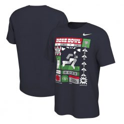Penn State Nittany 2023 Rose Bowl Illustrated T-Shirt