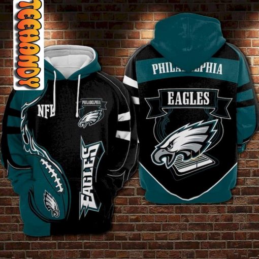 Philadelphia Eagles NFL 3D Hoodie