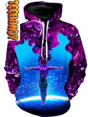 Possessed Astronaut 3D Hoodie