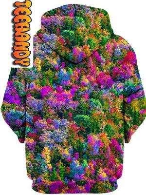 Psychedelic Forest Unisex 3D Hoodie 2