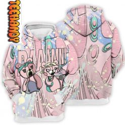 Retro Easter Bear Daamm Hiphop 3D Hoodie1