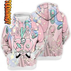 Retro Easter Loser Lover Heart 3D Hoodie 1