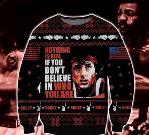 Rocky Ugly Christmas Sweater