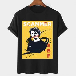 Sbf Scammer Sam Bankman Fraud Painting Unisex T Shirt