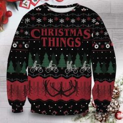Stranger Things Christmas Happy New Year Sweater