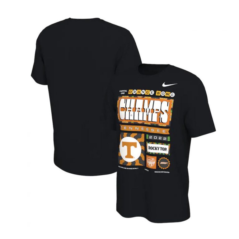 Tennessee Volunteers 2022 Orange Bowl Champions TShirt