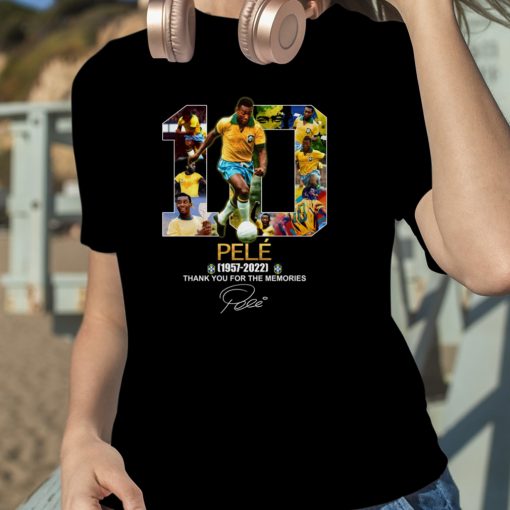 Thank You For The Memories Signature King Of Football Pele T-shirt