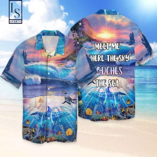 The Sky Touches Hawaiian Shirt