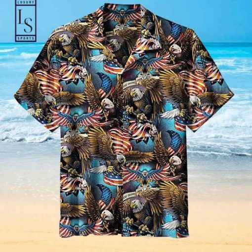 These Colors Don’t Run American Eagle Hawaiian shirt