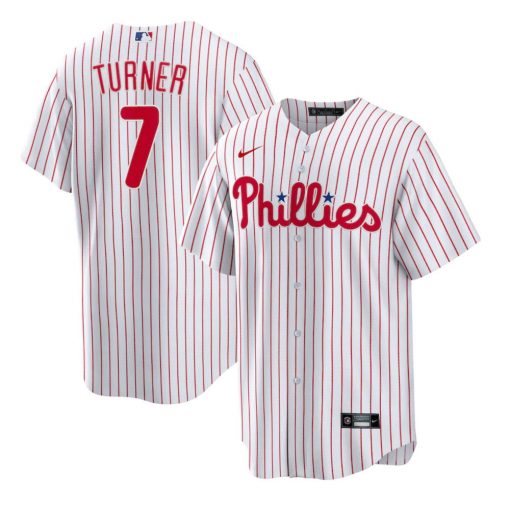 Trea Turner Philadelphia Phillies Home Replica Player Jersey