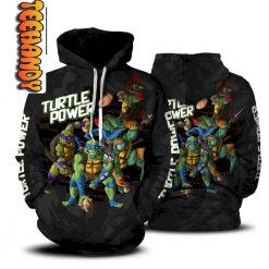 Turtle Power 3D Hoodie