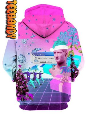 Vaporwave Unisex 3D Hoodie 2