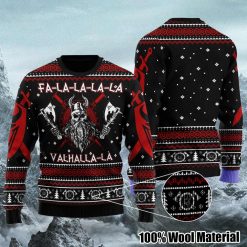 Viking Valhalla Ugly Christmas Sweater