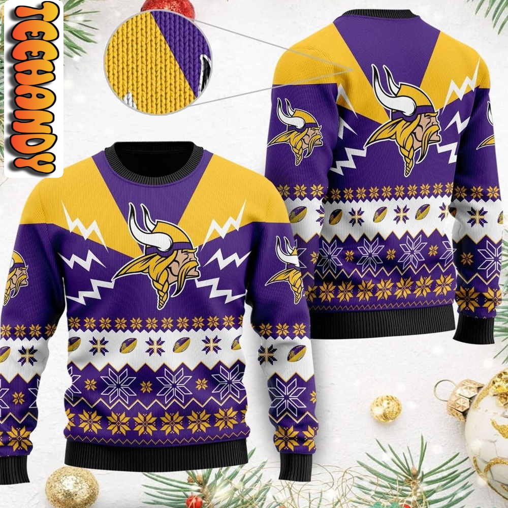 Ugly Sweater Vikings