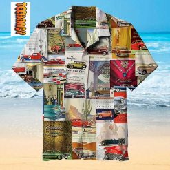 Vintage Cadillac Car Hawaiian Shirt