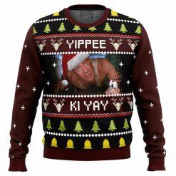 Yippee Ki-Yay Die Hard Ugly Christmas Sweater
