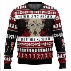 You Were Expecting Santa Sukuna Ugly Christmas Sweater