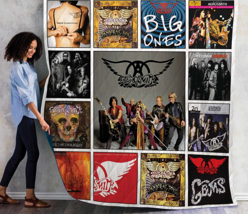Aerosmith Complication Albums New Arrival Quilt Blanket