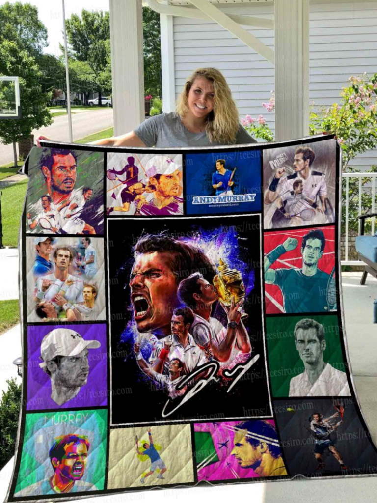 Andy Murray Quilt Blanket