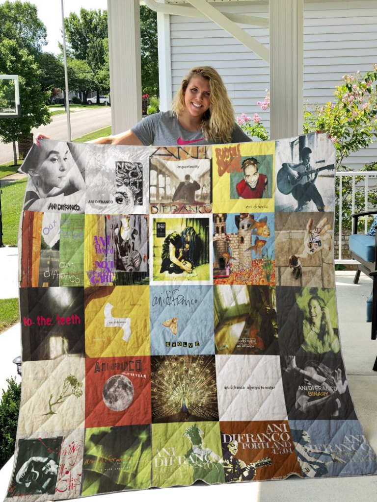 Ani Difranco Quilt Blanket