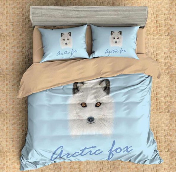 Arctic Fox 3D Bedding Set