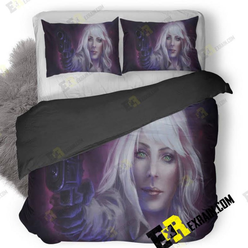 Atomic Blonde Fan Art Du 3D Bedding Set