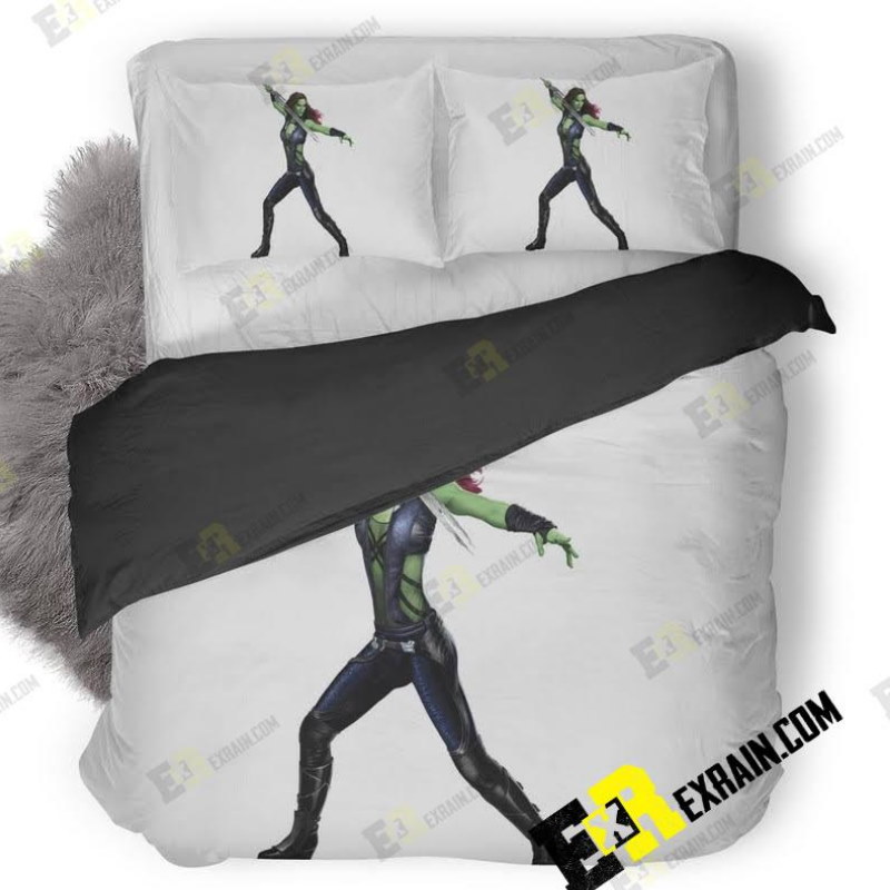 Avengers Infinity War Gamora M6 3D Bedding Set