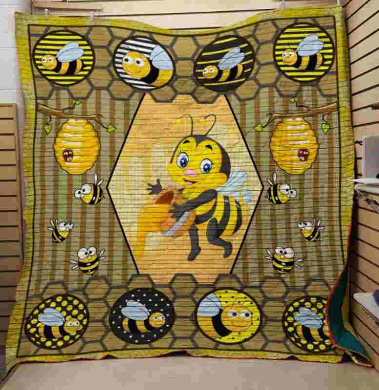 Baby Bee 3D Quilt Blanket