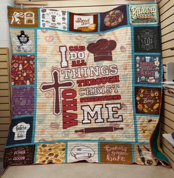 Bakers Gonna Bake 3D Quilt Blanket