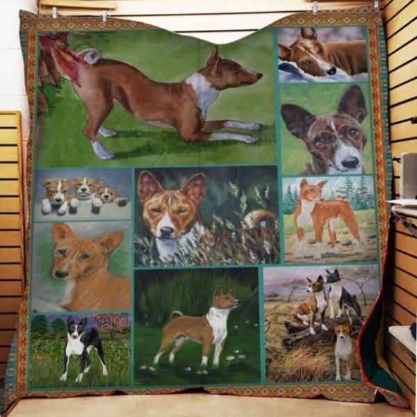 Basenji Lover Quilt Blanket