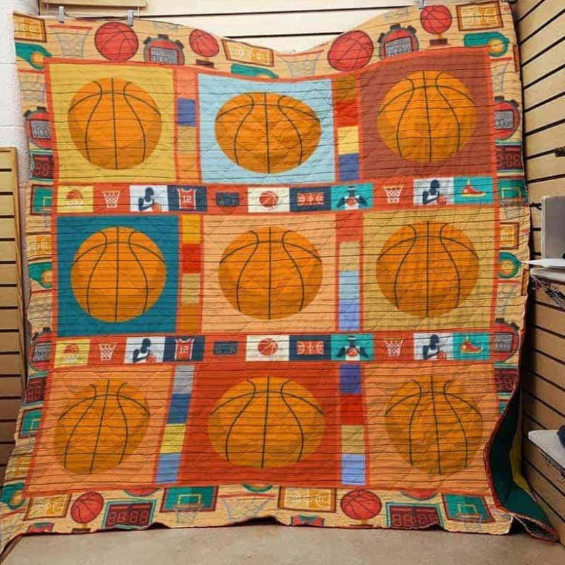 Basketball Love 3D Quilt Blanket