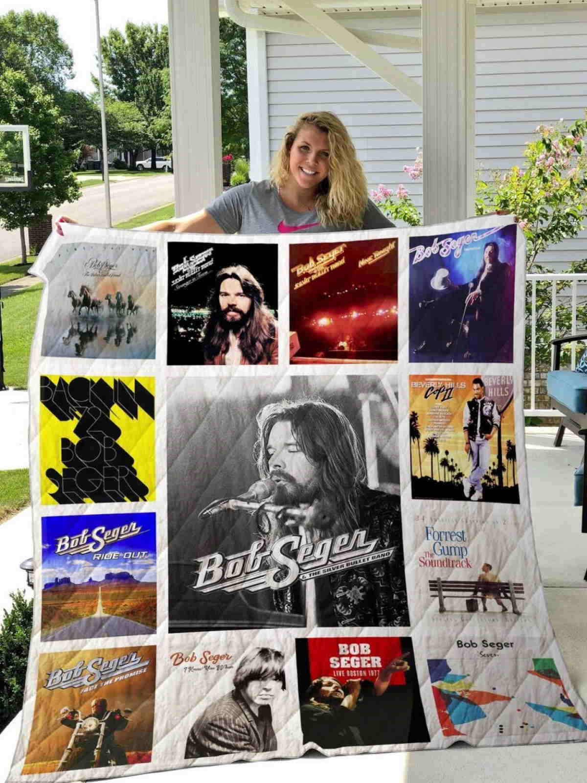 Bob Seger Quilt Blanket