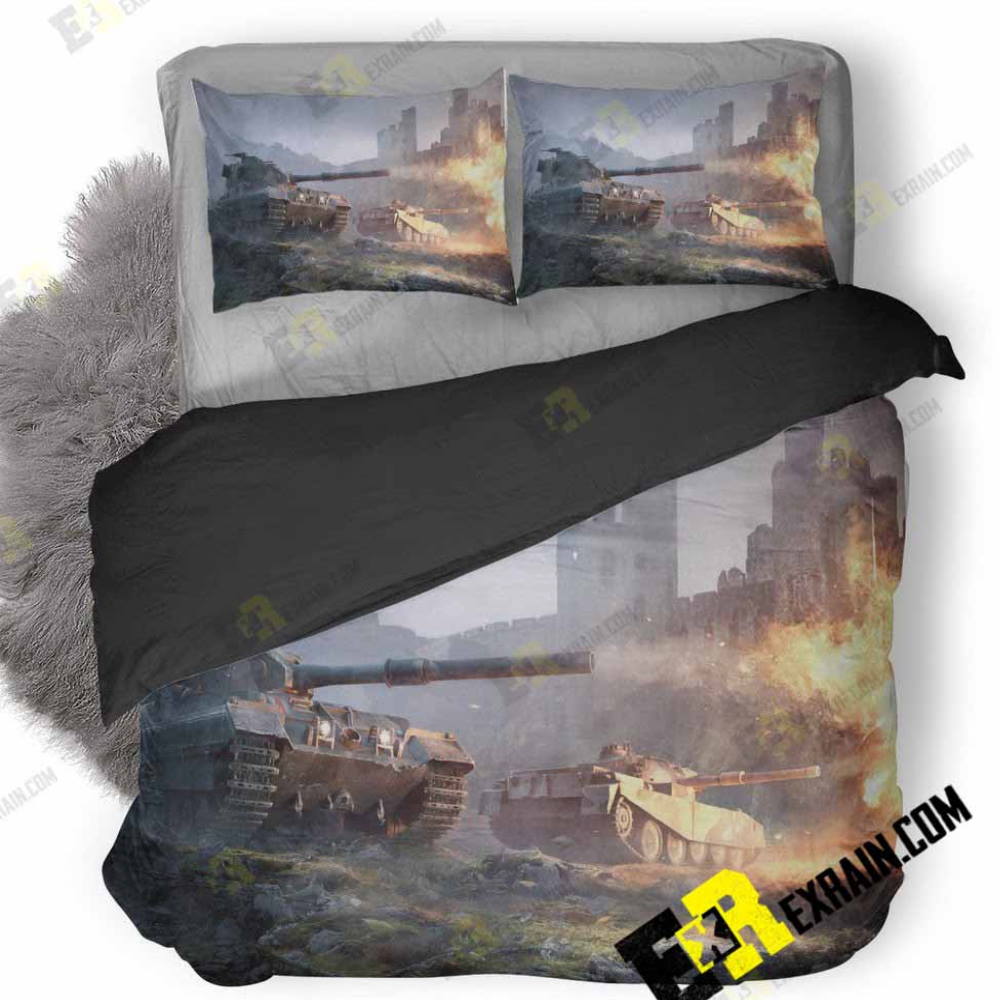 British Tank World Of Tanks 3D Bedding Set