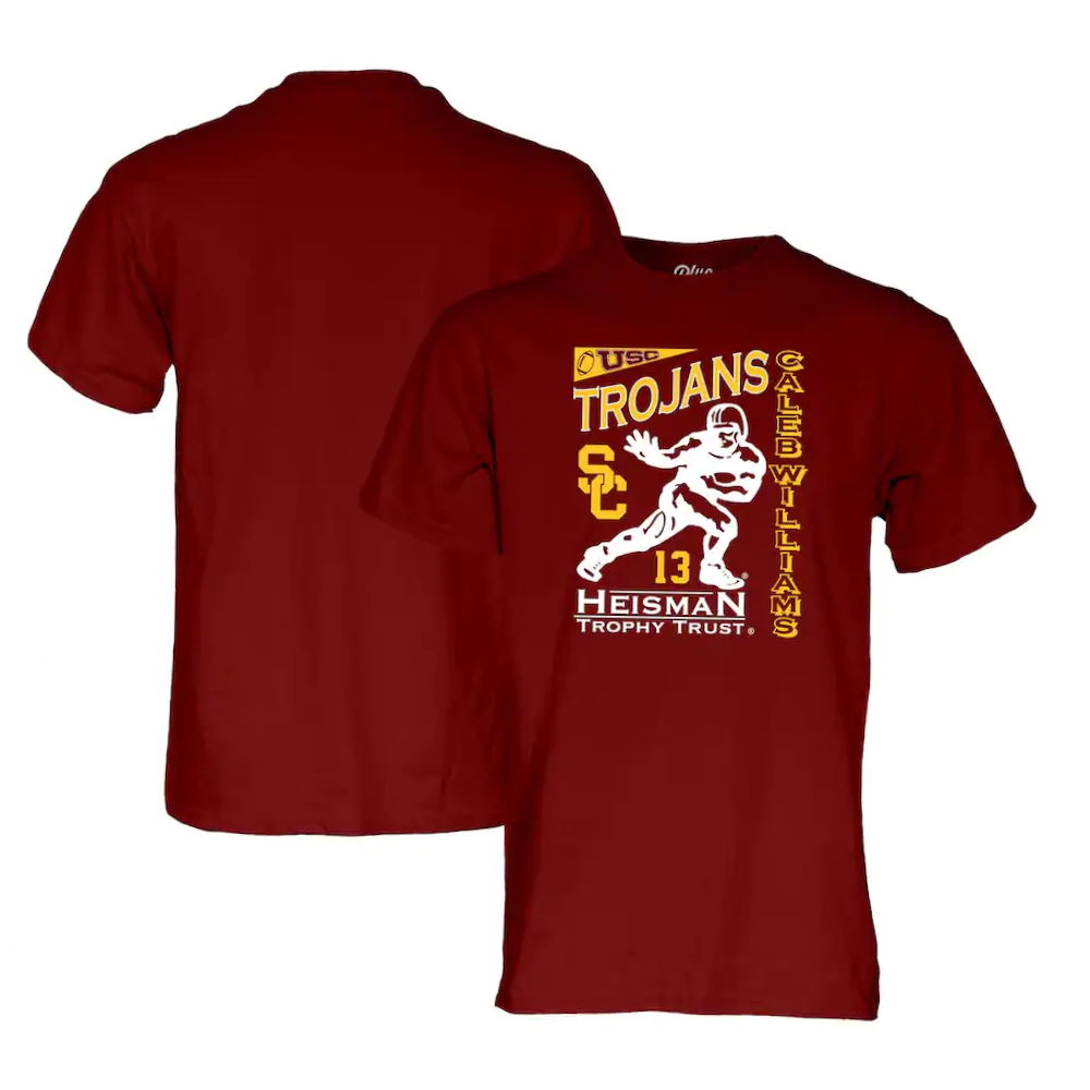 Caleb Williams USC Trojans 2022 Heisman Trophy Winner T-Shirt