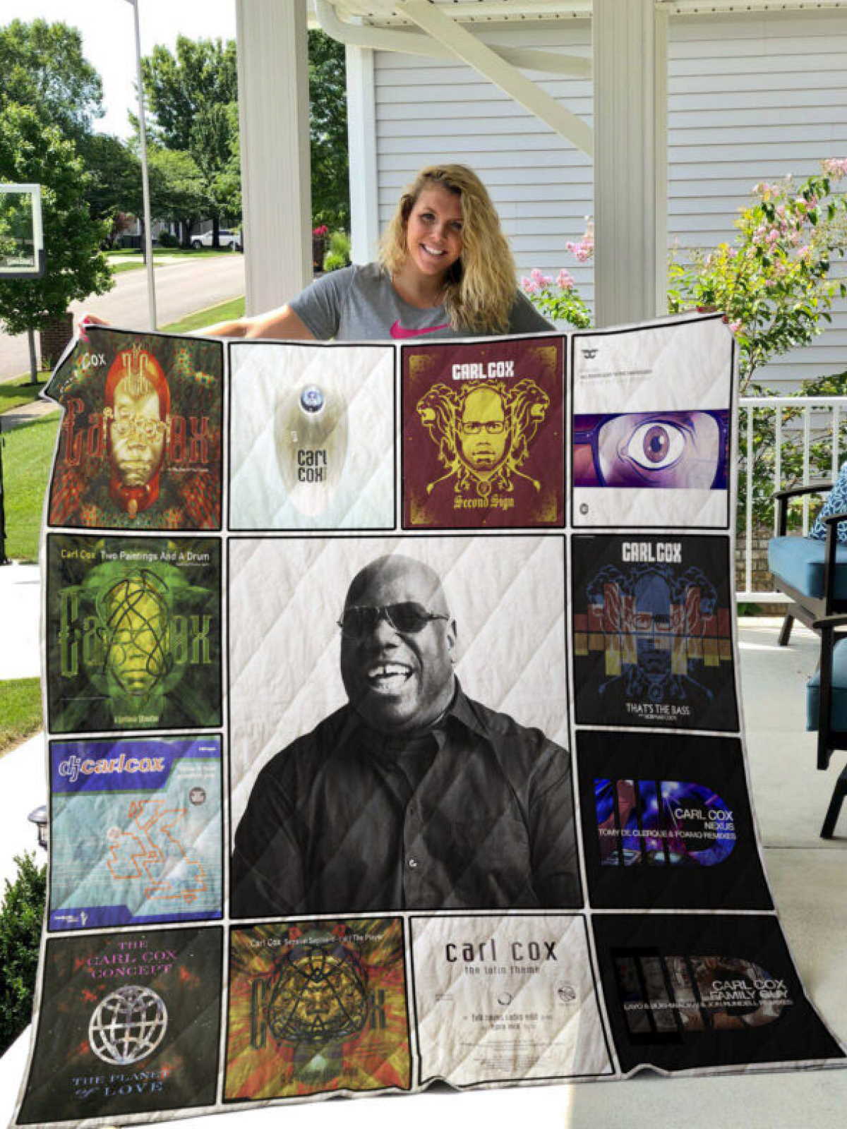 Carl Cox 3D Quilt Blanket