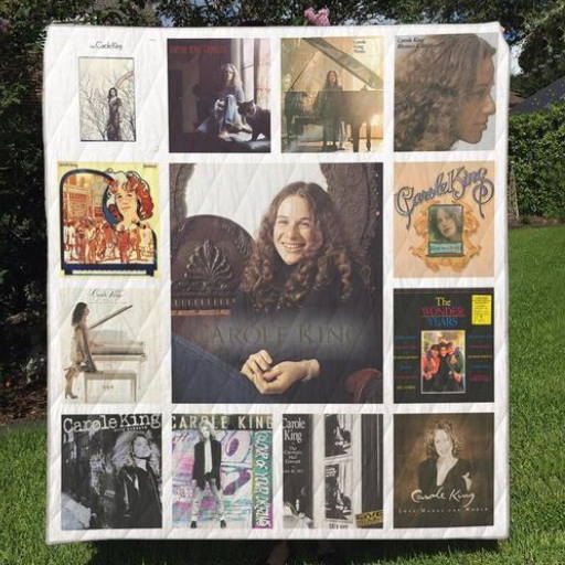 Carole King 3D Quilt Blanket