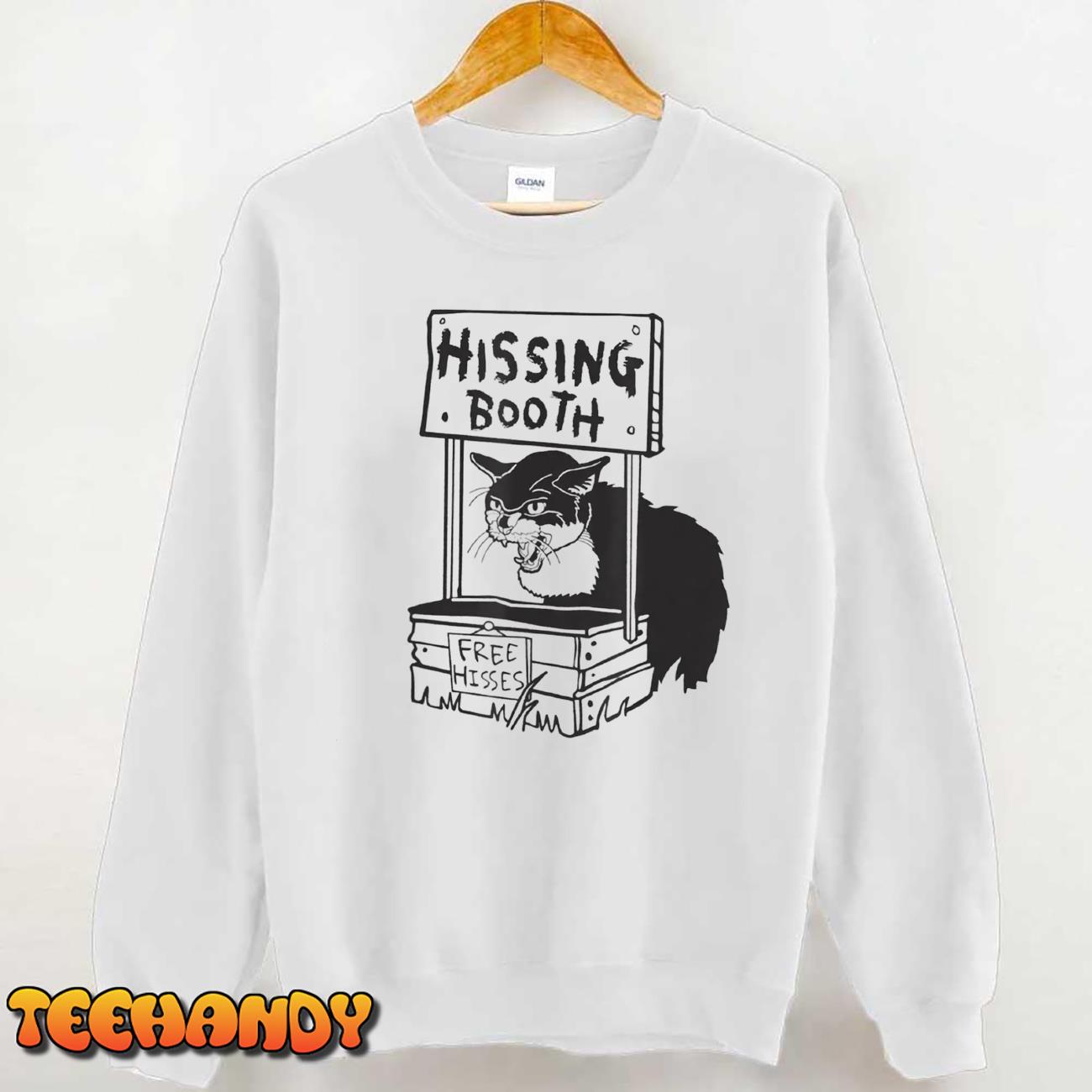 Cat Hissing Booth Free Hisses T-Shirt