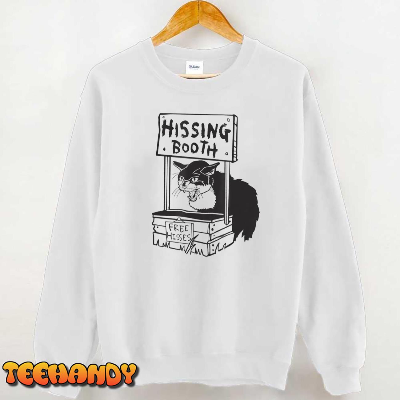 Cat Hissing Booth Free Hisses T-Shirt