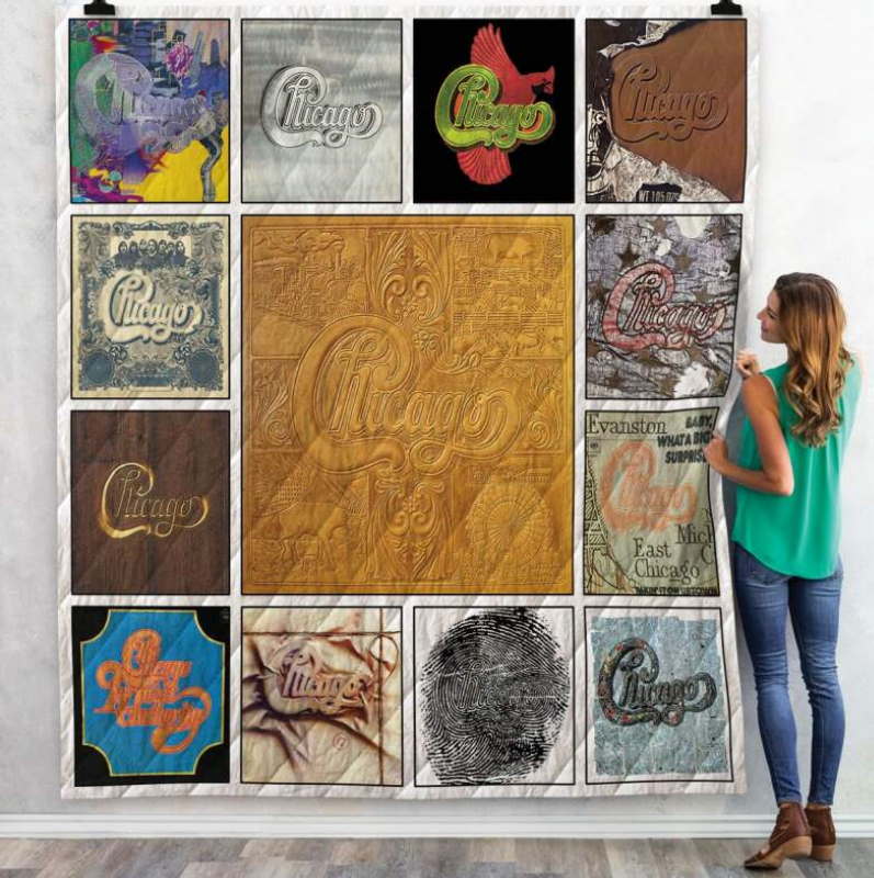 Chicago Album 3D quilt Blanket