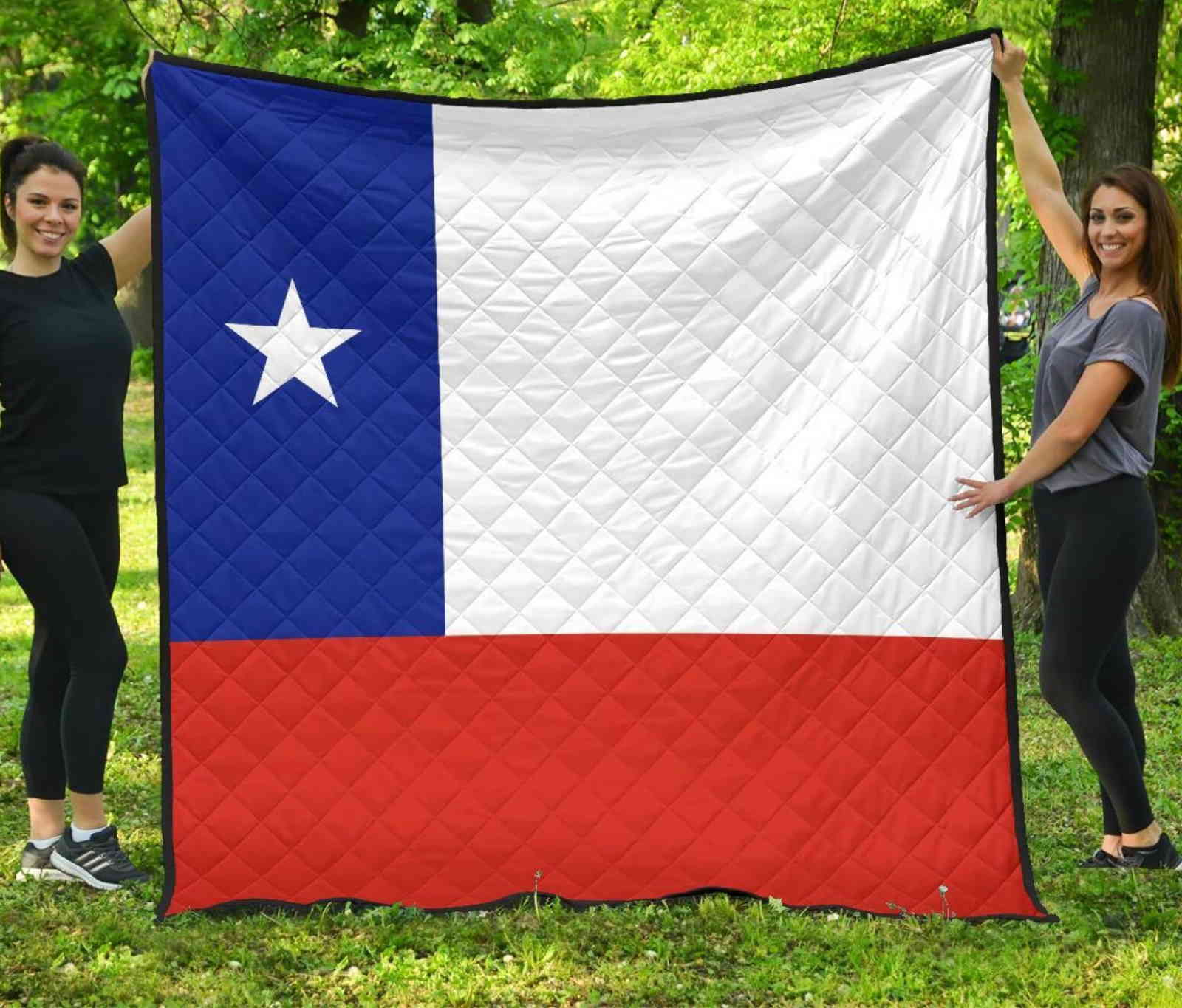 Chile Premium Quilt Blanket